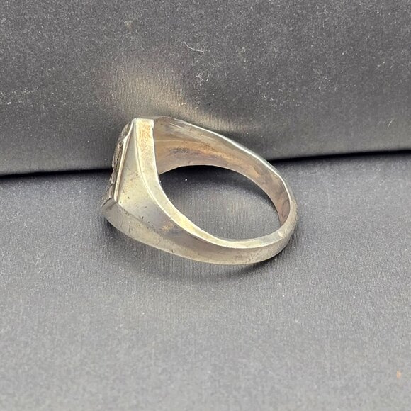 VTG Sterling Silver Cub Scouts Ring Size 6 Boy Scouts of America 3.89g Americana - Picture 2 of 9